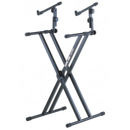 QUIK LOK QL642 SUPPORTO RINFORZATO PER 2 TASTIERE