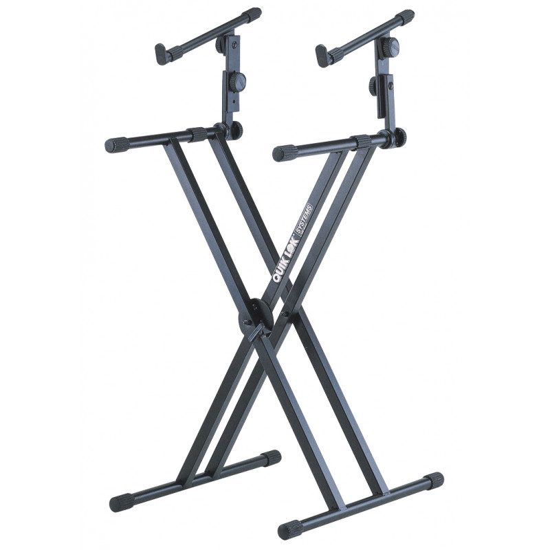 QUIK LOK QL642 SUPPORTO RINFORZATO PER 2 TASTIERE