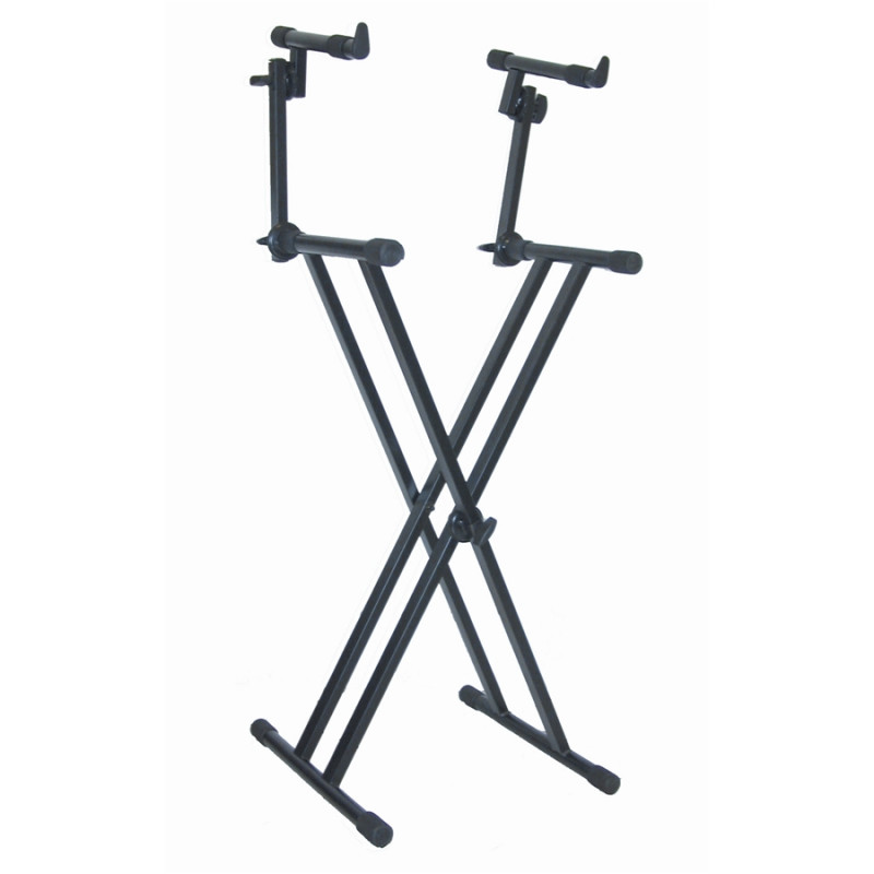 QUIK LOK T-22 SUPPORTO RINFORZATO PER 2 TASTIERE