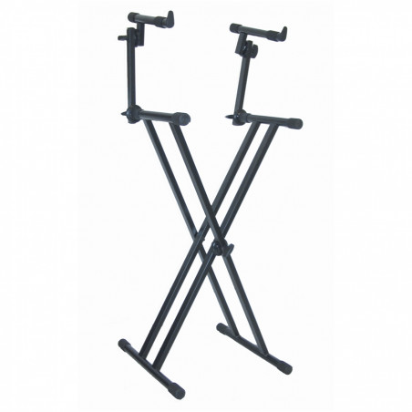 QUIK LOK T-22 SUPPORTO RINFORZATO PER 2 TASTIERE