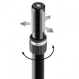 KONIG & MEYER 21366 DISTANCE ROD RING LOCK BLACK