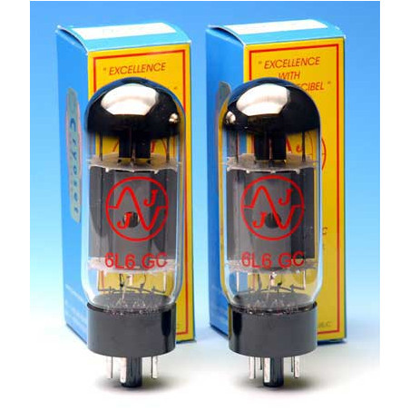 JJ ELECTRONICS 6L6 COPPIA VALVOLE PLATINUM MATCHED (PAIR)
