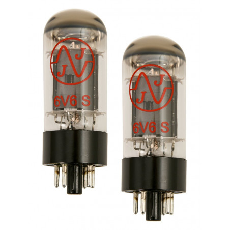JJ ELECTRONICS 6V6S-DT COPPIA VALVOLE FINALI SELEZIONATE