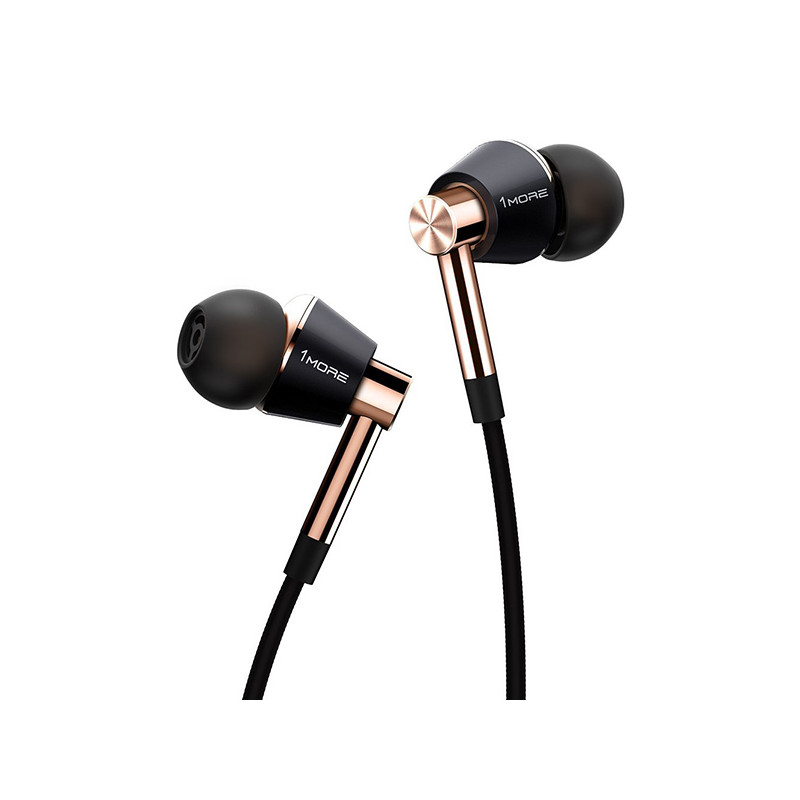 1MORE E1001 TRIPLE DRIVE IN-EAR HEADPHONE GOLD