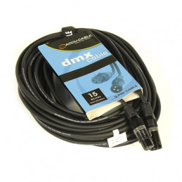 ACCU-CABLE ACDMX315 CABLE DMX  XLRM 3P / XLRF 3P  15M