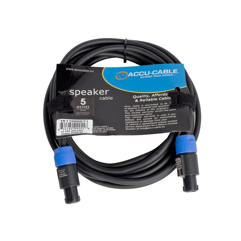 ACCU-CABLE AC-PRO-SP2-2,5/5