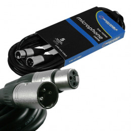 ACCU-CABLE PRO XLR3 M/F 5M
