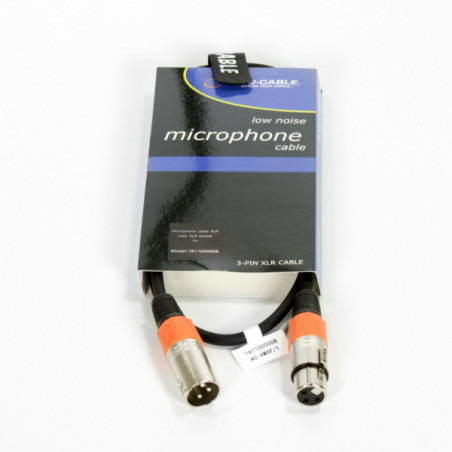 ACCU-CABLE AC-XMXF/1 CAVO MICROFONICO XLR/XLR 1M