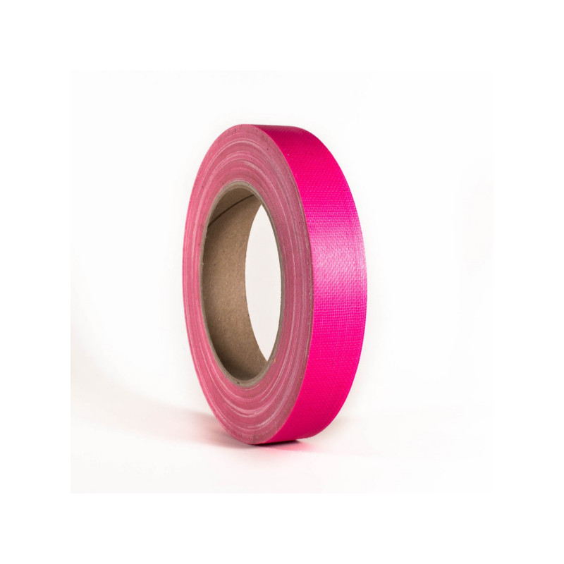 ADAM HALL NASTRO ADESIVO GAFFER ROSA NEON 19MM X 25MT