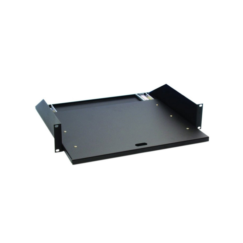 ADAM HALL 87555 TELAIO RACK 19" 2U CON GUIDA ESTRAIBILE