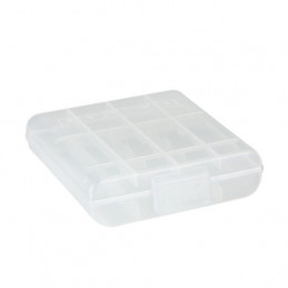 ADAM HALL BATTERY BOX SMALL - PORTA BATTERIE TRASPARENTE