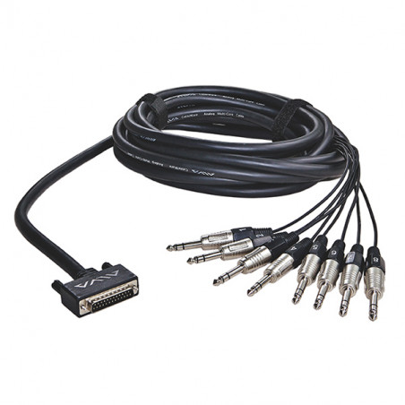 ALVA CAVO CONNESSIONI ANALOGICHE D-SUB25 M / 8 X TRS 2M