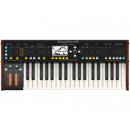 BEHRINGER DEEPMIND 6 ANALOG SYNTH,37 KEY,6 VOICE
