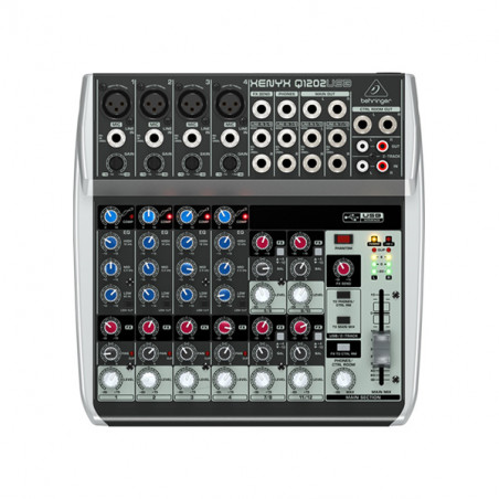 BEHRINGER XENYX Q1202 USB MIXER ANALOGICO 12 CANALI