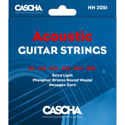 CASCHA HH2051 ACOUSTIC GUITAR STRINGS