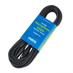 CASCHA HH2088 MICROPHONE CABLE XLR MALE / XLR FEMALE 6M