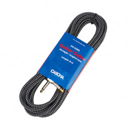 CASCHA HH2090 GUITAR CABLE JACK 6.3 MONO / JACK 90 6.3 MONO 6M