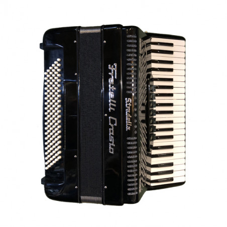 CROSIO JH2008 FISARMONICA TASTIERA PIANO 41/120 BASSI 7+2, NERA