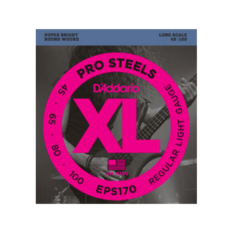 D'ADDARIO EPS170 BASS STRINGS 45-100