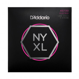 D'ADDARIO NYXL45130 ELECTRIC BASS STRING SET LONG SCALE REGULAR LIGHT 5-STRING 45-130