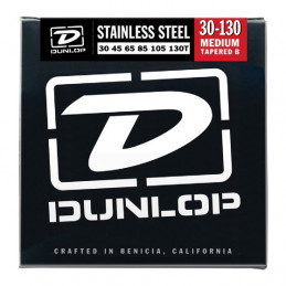 DUNLOP DBN30130T NICKEL BASS STRINGS B TAPERED 30-130