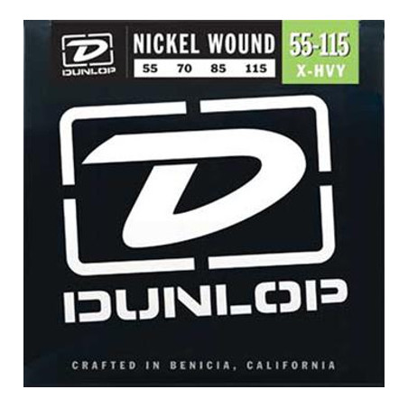 DUNLOP DBN55115 NICKEL BASS STRINGS 55-115