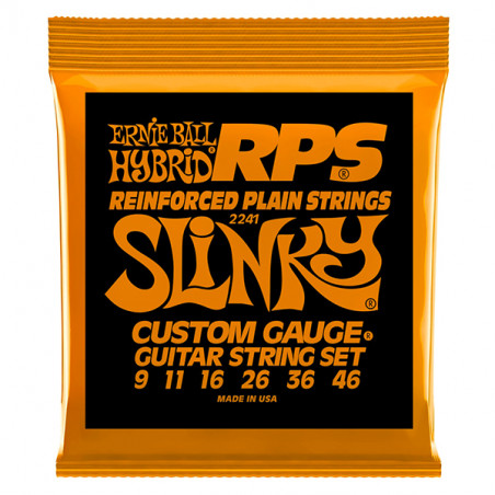 ERNIE BALL 2241 MUTA CORDE CHITARRA ELETTRICA RPS NICKEL WOUND