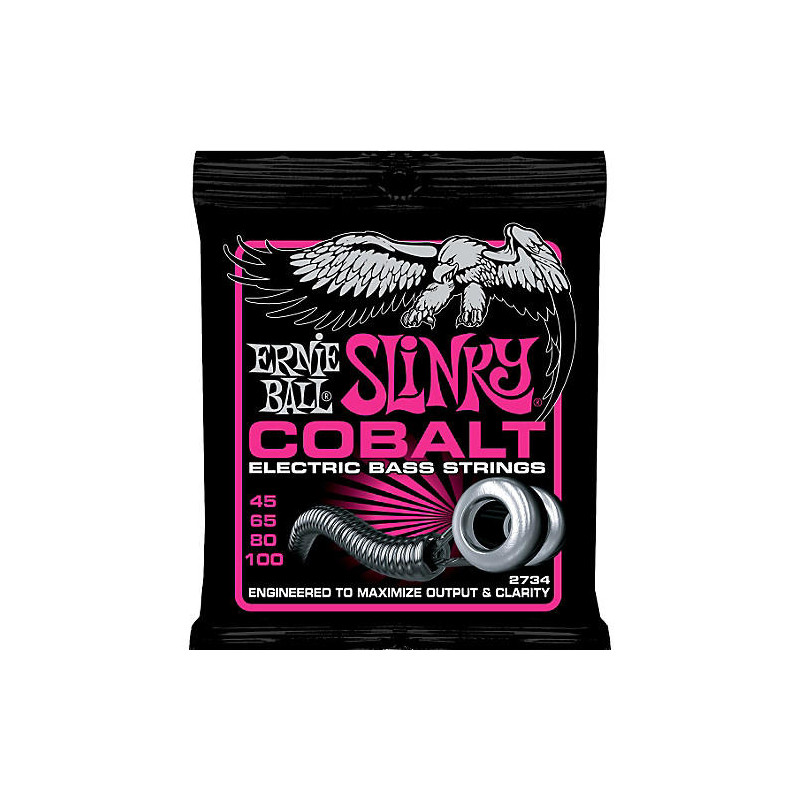 ERNIE BALL 2734 SLYNKY COBALT 45-100