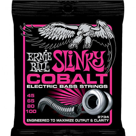ERNIE BALL 2734 SLYNKY COBALT 45-100