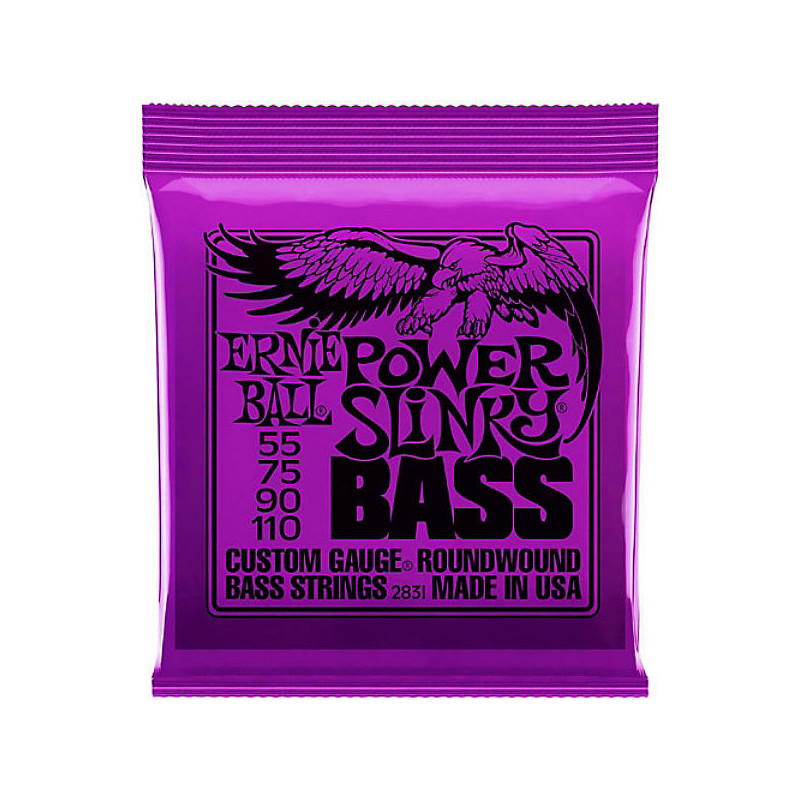 ERNIE BALL 2831 4 CORDE BASSO - POWER SLINKY - 55-110
