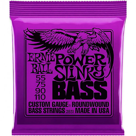 ERNIE BALL 2831 POWER SLINKY 55/110 - NICKEL