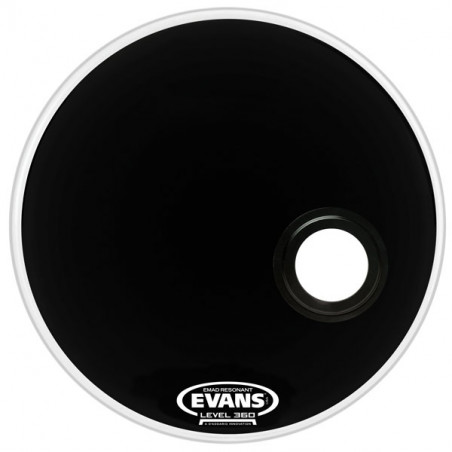 EVANS 22" EMAD RESO BLACK