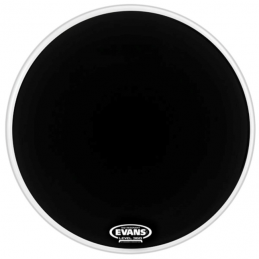 EVANS BD20RA PELLE EQ1 RISONANTE BASS DRUM BLACK 20"