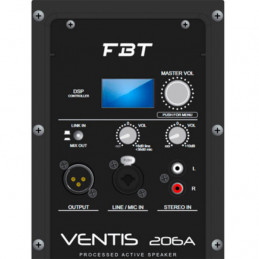 FBT VENTIS 206/A DIFFUSORE ATTIVO 600 W RMS