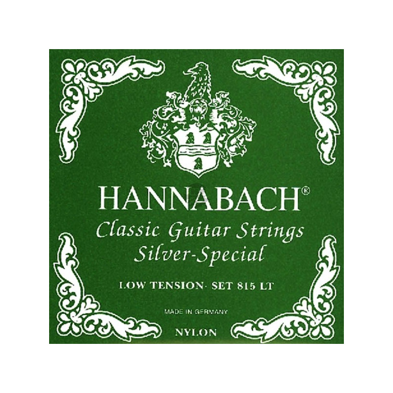 HANNABACH 815LT MUTA NYLON VERDE LOW TENSION