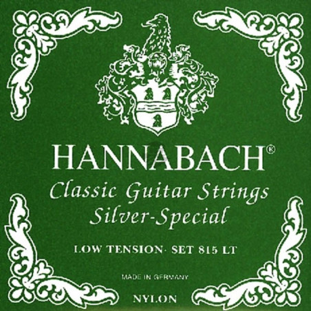 HANNABACH 815LT MUTA NYLON VERDE LOW TENSION