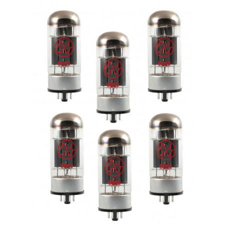 JJ ELECTRONICS 6550 SESTETTO VALVOLE PLATINUM MATCHED
