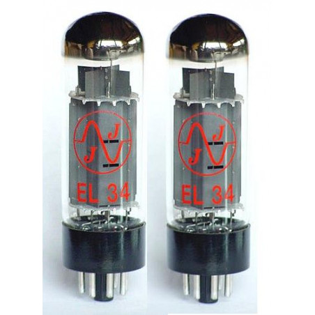 JJ ELECTRONICS EL34L PLATINUM MATCHED PAIR