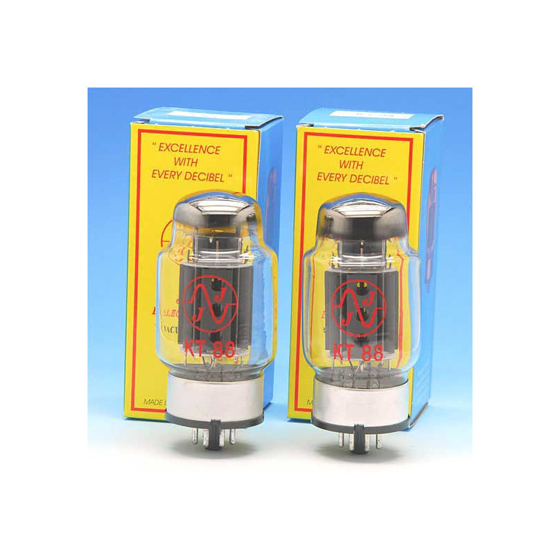 JJ ELECTRONICS KT88DT VALVOLE FINALI MATCHED PAIR