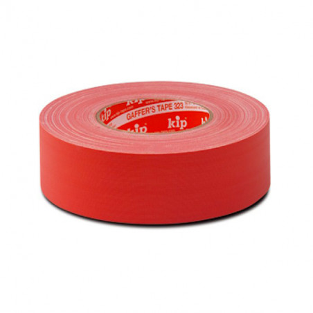 KIP 323-75 GAFFA TAPE ROSSO OPACO