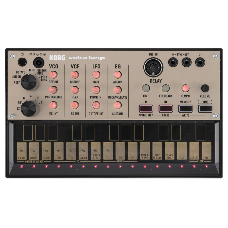 KORG VOLCA KEYS - SINTETIZZATORE ANALOGICO POLIFONICO
