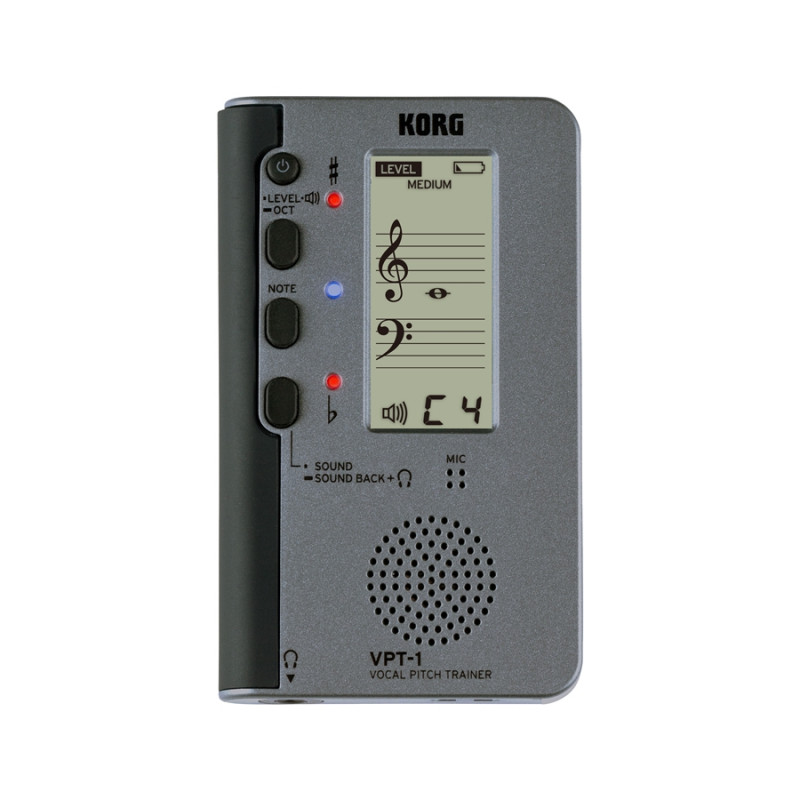 KORG  VPT-1 VOCAL PITCH TRAINER, ACCORDATORE E METRONOMO
