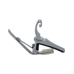 KYSER KG6SA CAPOTASTO CHITARRA ACUSTICA SILVER