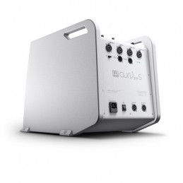 LD SYSTEMS CURV 500 AVS W PORTABLE ARRAY SYSTEM AV SET INCLUDING SPEAKER CABLES, WHITE