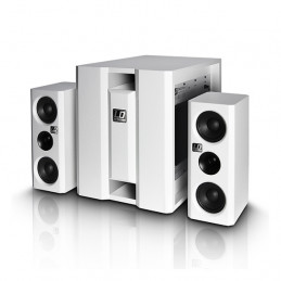 LD SYSTEMS DAVE 8 XS W COMPACT ACTIVE PA SYSTEM WHITE