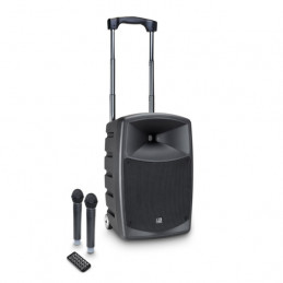 LD SYSTEMS ROADBUDDY 10 HHD2 BATTERY - BLUETOOTH - 2 WIRELESS MICROPHONE