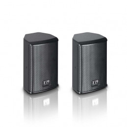 LD SYSTEMS SAT 42 G2  4" PASSIVE INSTALLATION MONITOR BLACK (PAIR)