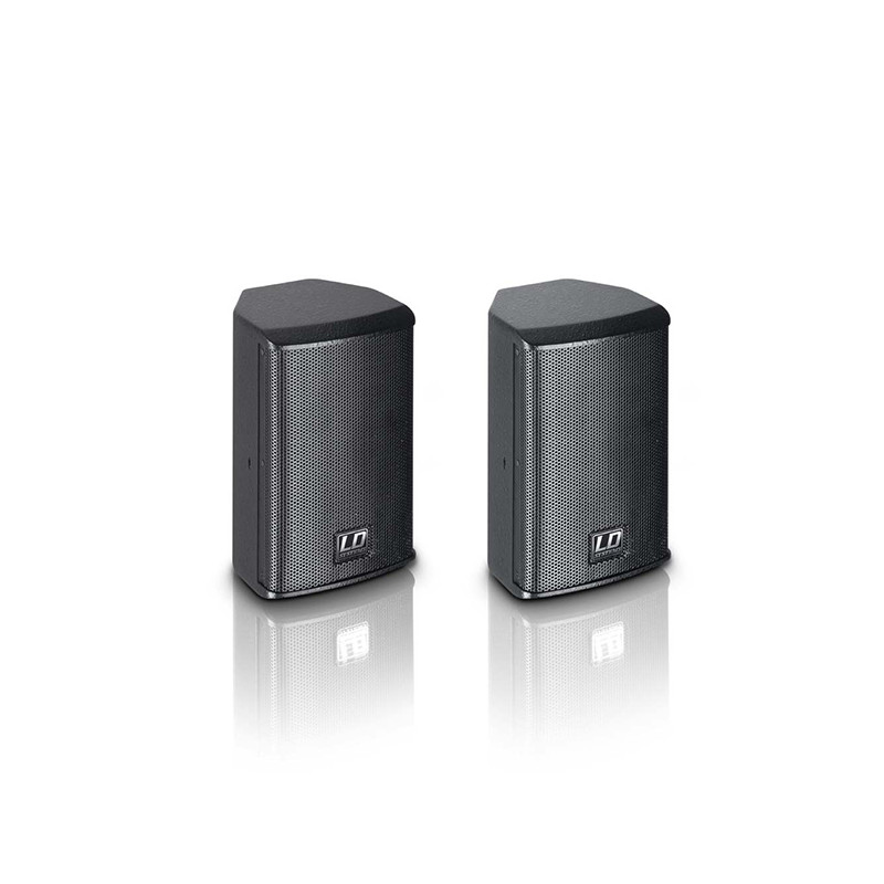 LD SYSTEMS SAT 42 G2  4" PASSIVE INSTALLATION MONITOR BLACK (PAIR)