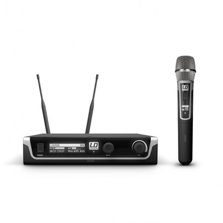 LD SYSTEMS U506 HHC SISTEMA PER RADIOMICROFONO CON MICROFONO A MANO A CONDENSATORE