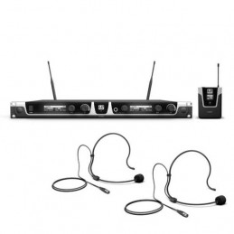 LD SYSTEMS U508BPH2 SISTEMA DUAL RADIOMIC HEADSET NERO